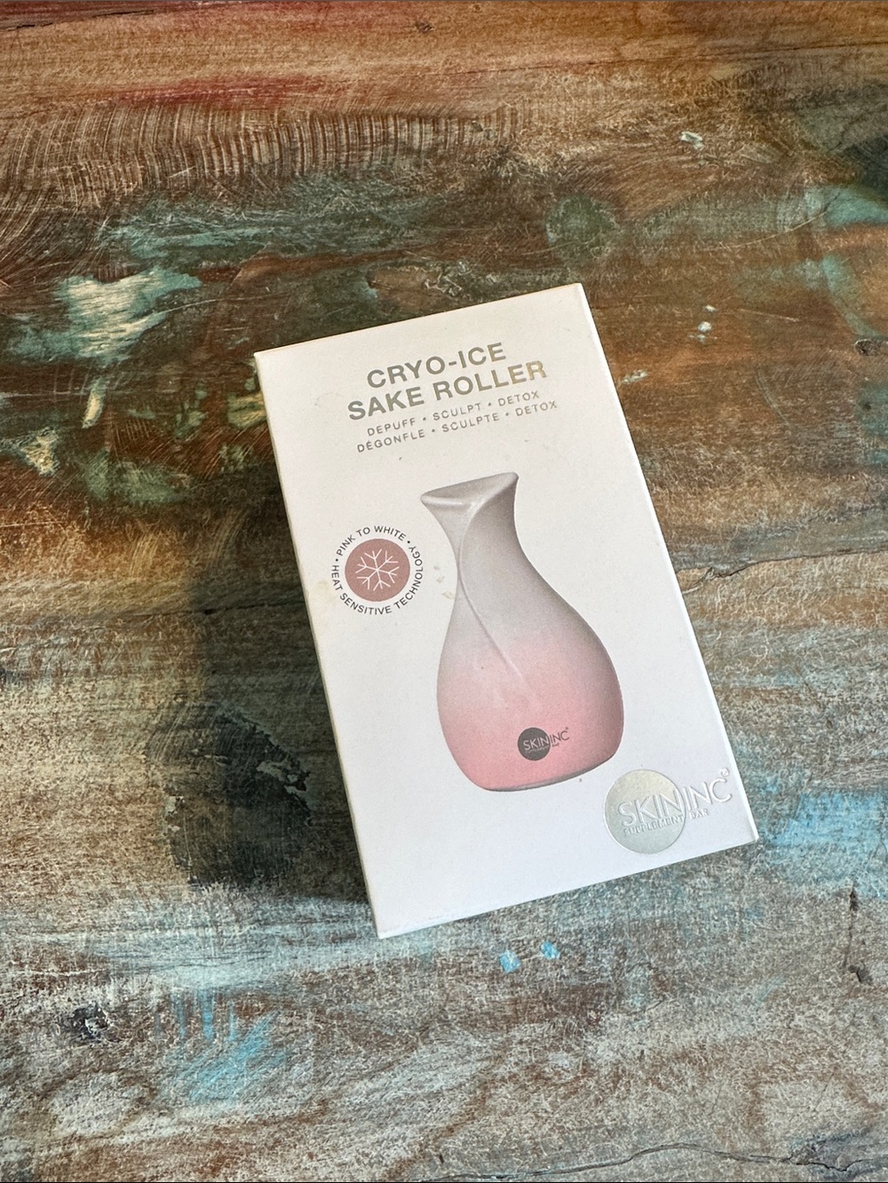 Skin Inc Cryo-Ice Sake Roller - Pink